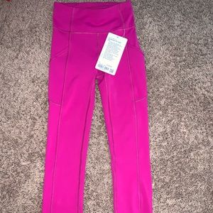 Lululemon Invigorate HR Ripened Raspberry leggings